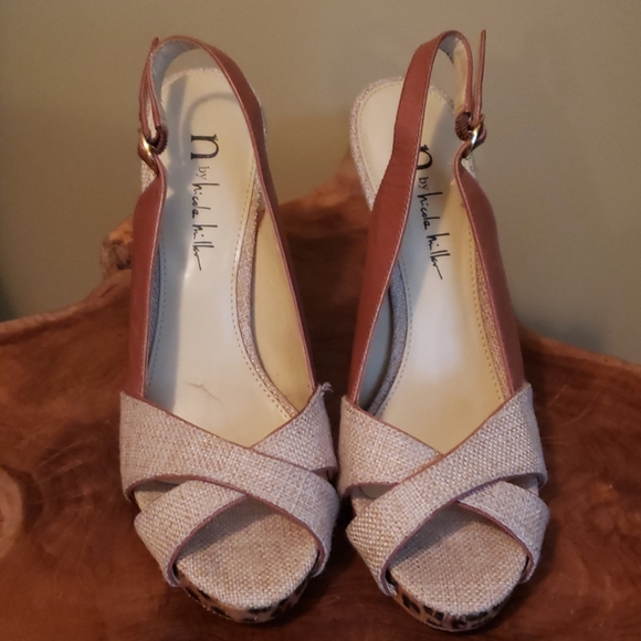 Leopard print heels - Picture 1 of 3